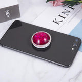 Maxbell Glitter Dynamic Starry Sky Sand Popular Phone Holder Finger Ring   Rose