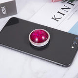 Maxbell Glitter Dynamic Starry Sky Sand Popular Phone Holder Finger Ring   Rose