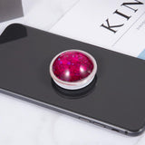 Maxbell Glitter Dynamic Starry Sky Sand Popular Phone Holder Finger Ring   Rose