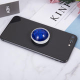 Maxbell Glitter Dynamic Starry Sky Sand Popular Phone Holder Finger Ring  Blue