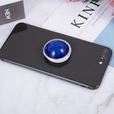 Maxbell Glitter Dynamic Starry Sky Sand Popular Phone Holder Finger Ring  Blue