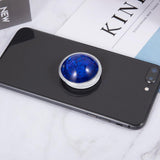 Maxbell Glitter Dynamic Starry Sky Sand Popular Phone Holder Finger Ring  Blue