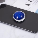 Maxbell Glitter Dynamic Starry Sky Sand Popular Phone Holder Finger Ring  Blue