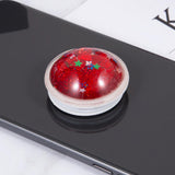 Maxbell Glitter Dynamic Starry Sky Sand Popular Phone Holder Finger Ring  Red