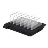 Maxbell Multi Port Fast Charging USB Phone Charger Station Dock Stand US Plug Black
