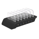 Maxbell Multi Port Fast Charging USB Phone Charger Station Dock Stand US Plug Black