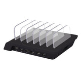 Maxbell Multi Port Fast Charging USB Phone Charger Station Dock Stand US Plug Black