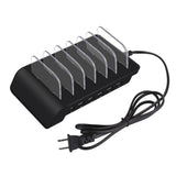 Maxbell Multi Port Fast Charging USB Phone Charger Station Dock Stand US Plug Black