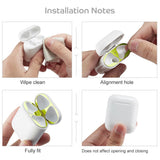 Max Guard Earphone Protective Sticker for Apple Airpods Earphone 1x Green