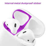 Max Guard Earphone Protective Sticker for Apple Airpods Earphone 1x Purple