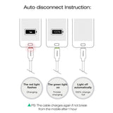 Max 1M Micro USB Charge QC 3.0 Fast Charge Data Cable for Android Phone Golden