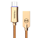 Max 1M Micro USB Charge QC 3.0 Fast Charge Data Cable for Android Phone Golden