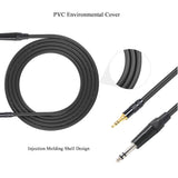 Max 3.5mm to 6.35mm Jack Stereo Headphone Audio Extension Cable 1.5m