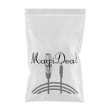 Max XLR 3-Pin Male to 3.5mm 1/8" Stereo Plug Shielded Microphone Mic Cable 3m
