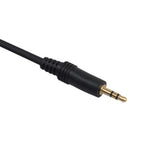 Max XLR 3-Pin Male to 3.5mm 1/8" Stereo Plug Shielded Microphone Mic Cable 3m