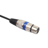 Max XLR 3-Pin Male to 3.5mm 1/8" Stereo Plug Shielded Microphone Mic Cable 3m