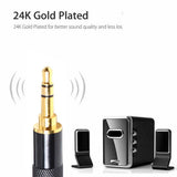 Max 3.5mm 1/8" TRS to Dual 6.35mm 1/4" TS Mono Stereo Y-Cable Splitter  1x 1.5m