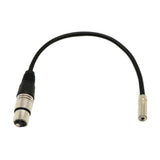 Max 3.5mm Stereo Jack Female To XLR Male Audio Adapter Extension Cable