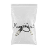 Max 3.5mm Stereo Jack Female To XLR Male Audio Adapter Extension Cable