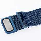 Max Replacement Stainless Steel Watch Band Magnetic for Amazfit Deep Blue