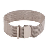 Max Replacement Stainless Steel Watch Band Magnetic for Amazfit Champagne