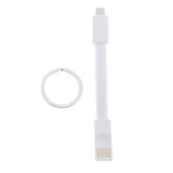 Maxbell Portable   USB Fast Charger Cable Data Sync Charging for iPhone White