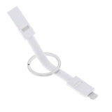 Maxbell Portable   USB Fast Charger Cable Data Sync Charging for iPhone White