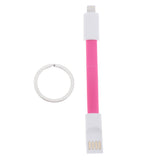 Maxbell Portable   USB Fast Charger Cable Data Sync Charging for iPhone Red