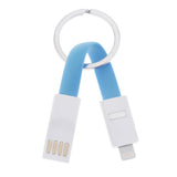 Maxbell Portable   USB Fast Charger Cable Data Sync Charging for iPhone Blue