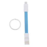 Maxbell Portable   USB Fast Charger Cable Data Sync Charging for iPhone Blue