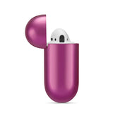Maxbell Wireless Bluetooth headphones Shell, PC Full Cover Case Rose Red