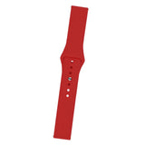Maxbell Sport Soft Silica Gel Replacement Watchband For Garmin Fenix5 Red