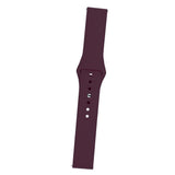Maxbell Sport Soft Silica Gel Replacement Watchband For Garmin Fenix5 Wine Red