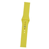 Maxbell Sport Soft Silica Gel Replacement Watchband For Garmin Fenix5 Yellow