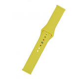 Maxbell Sport Soft Silica Gel Replacement Watchband For Garmin Fenix5 Yellow