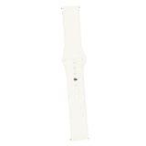 Maxbell Sport Soft Silica Gel Replacement Watchband For Garmin Fenix5 White