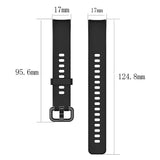 Max Replacement Silicone Band 17mm FOR Huawei honor 5 4 Smart Watch Lake Blue