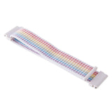 Maxbell Milanese Magnetic Loop Stainless Loop Watch Band  Colorful