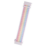 Maxbell Milanese Magnetic Loop Stainless Loop Watch Band  Colorful