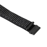 Maxbell Milanese Magnetic Loop Stainless Loop Watch Band  Black