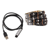 Max Bluetooth Control RGB LED Strip Light USB Car Lights TV Back  2m