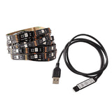 Max Bluetooth Control RGB LED Strip Light USB Car Lights TV Back  2m