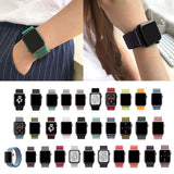 Maxbell For Apple Watch Strap Nylon Watch Strap Sports Loop  Yellow