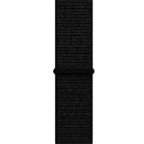 Maxbell For Apple Watch Strap Nylon Watch Strap Sports Loop  Black