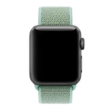 Maxbell For Apple Watch Strap Nylon Watch Strap Sports Loop  Cyan