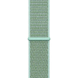 Maxbell For Apple Watch Strap Nylon Watch Strap Sports Loop  Cyan