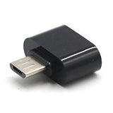 Max 2Pcs Micro USB 2.0 to Mini OTG Converter Hub Adapter for Laptop PC Android