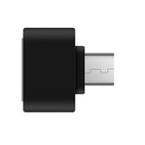 Max 2Pcs Micro USB 2.0 to Mini OTG Converter Hub Adapter for Laptop PC Android