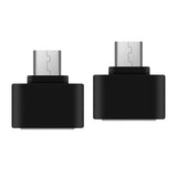 Max 2Pcs Micro USB 2.0 to Mini OTG Converter Hub Adapter for Laptop PC Android