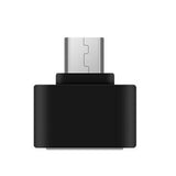 Max 2Pcs Micro USB 2.0 to Mini OTG Converter Hub Adapter for Laptop PC Android